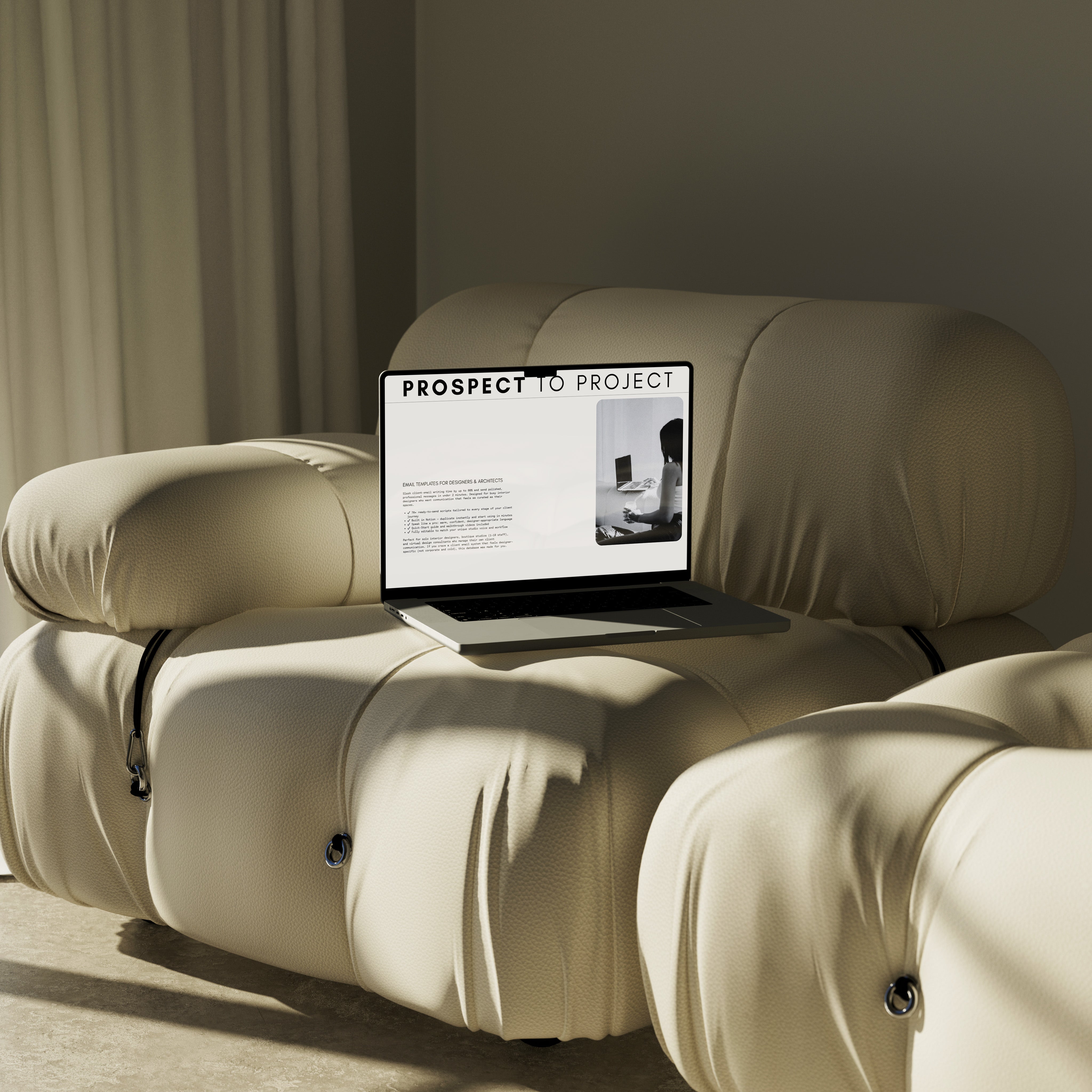 Prospect to Project: Email Scripts Database for Interior Designers