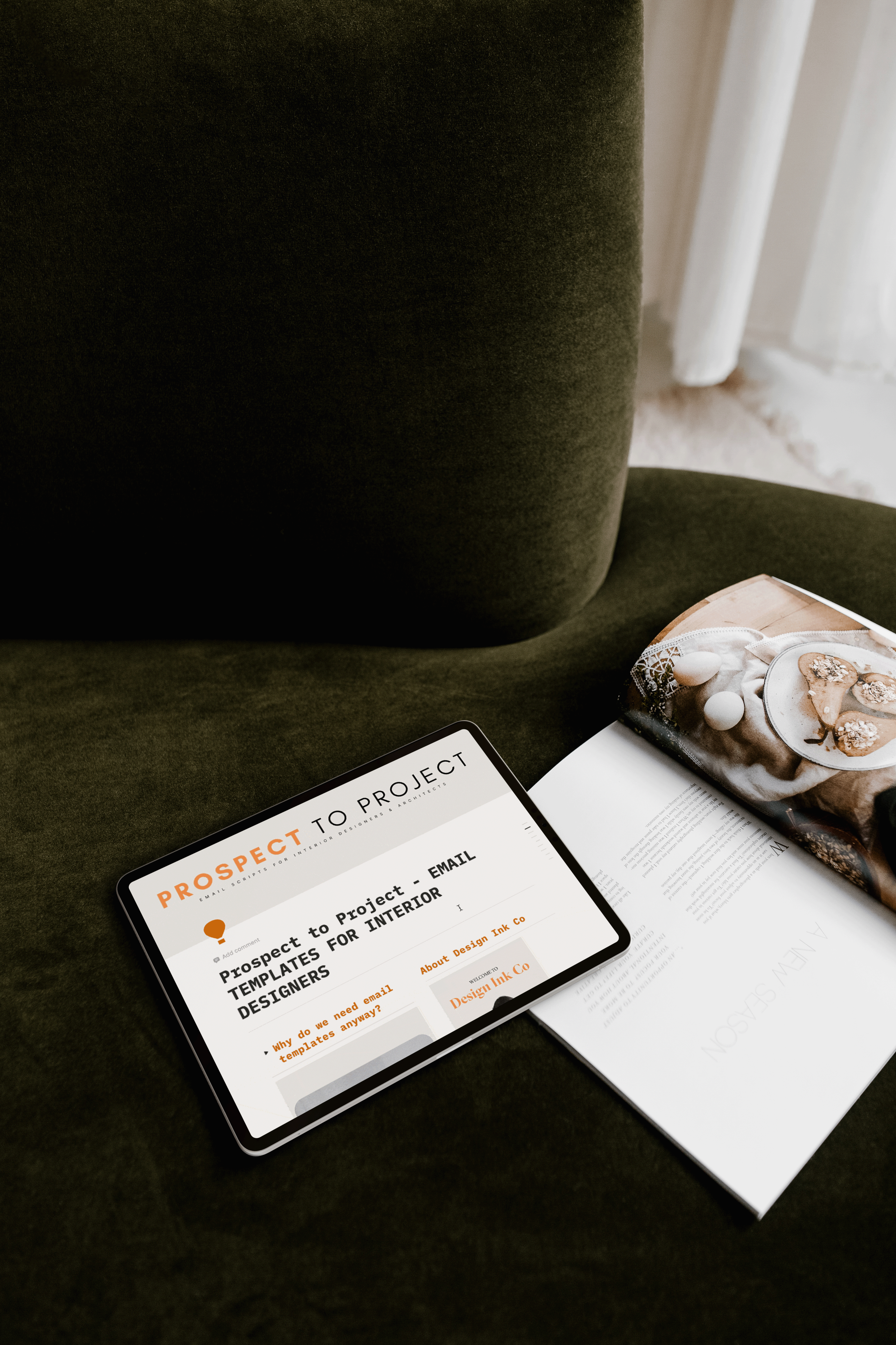 Prospect to Project: Email Scripts Database for Interior Designers