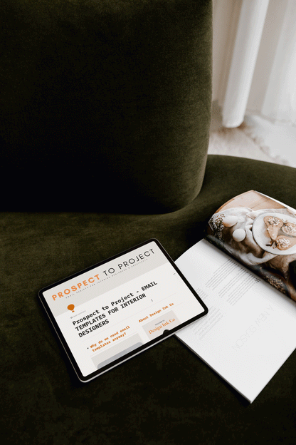 Prospect to Project: Email Scripts Database for Interior Designers